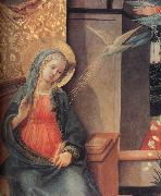 Fra Filippo Lippi Details of The Annunciation painting